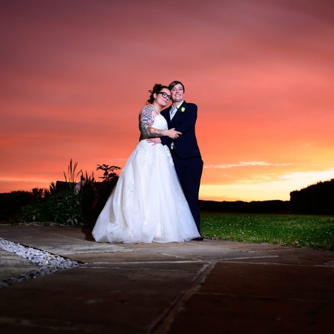 Sunset at king croft hotel pontefract