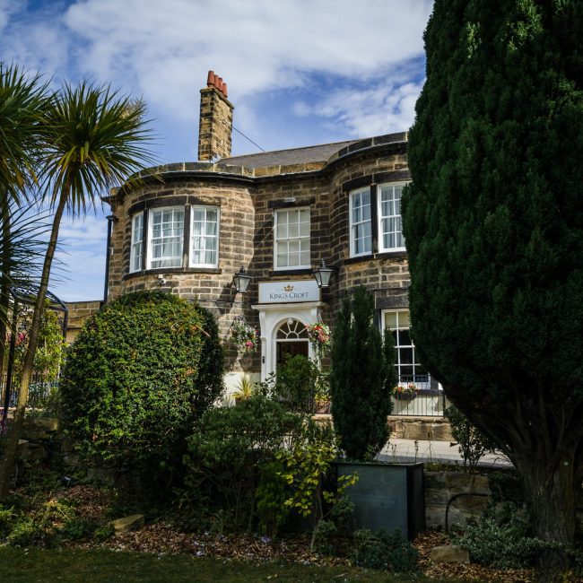 outside shot of kings croft hotel