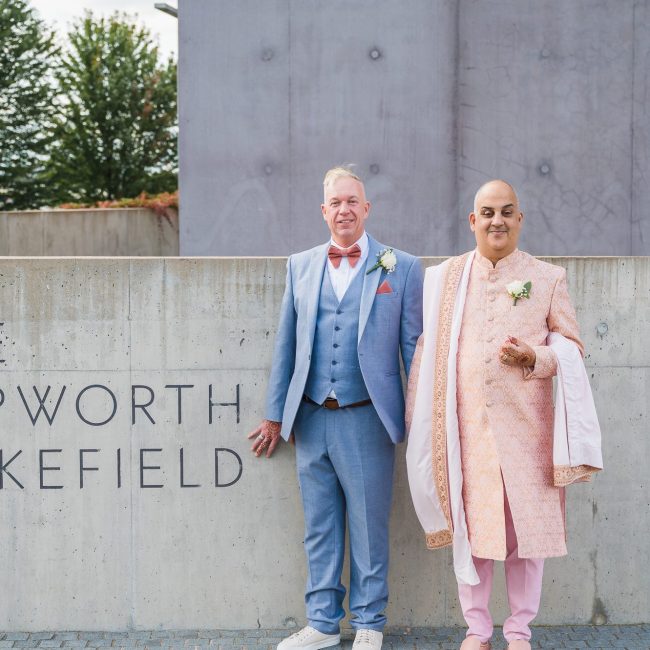 Bal & Dan Hepworth Gallery Wedding Wakefield West Yorkshire ()