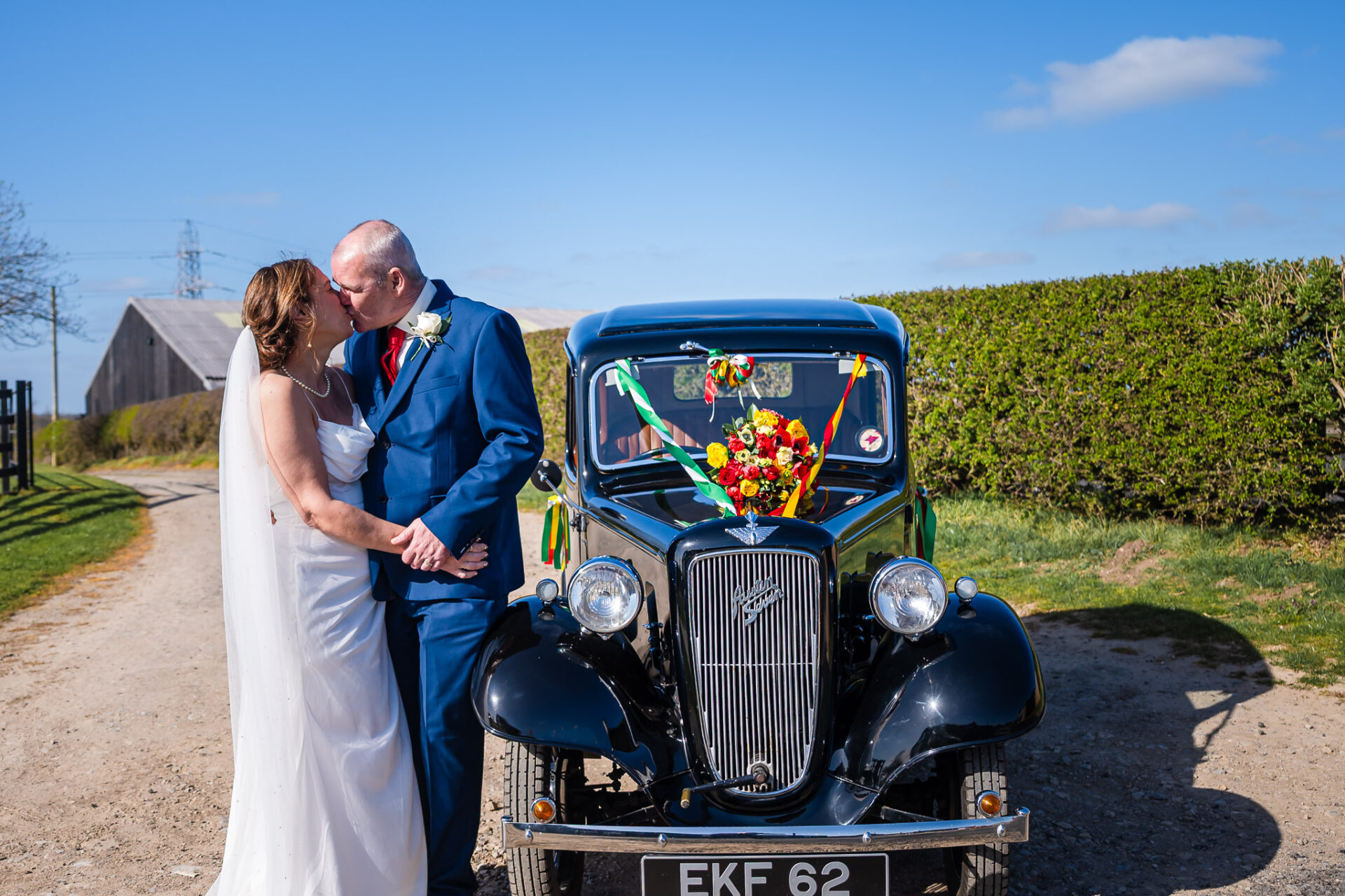 Emma & Paul Wedding High Brockholme Barns